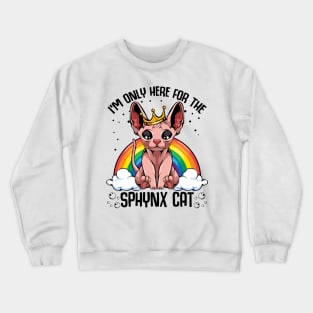 Sphynx Cat Crewneck Sweatshirt